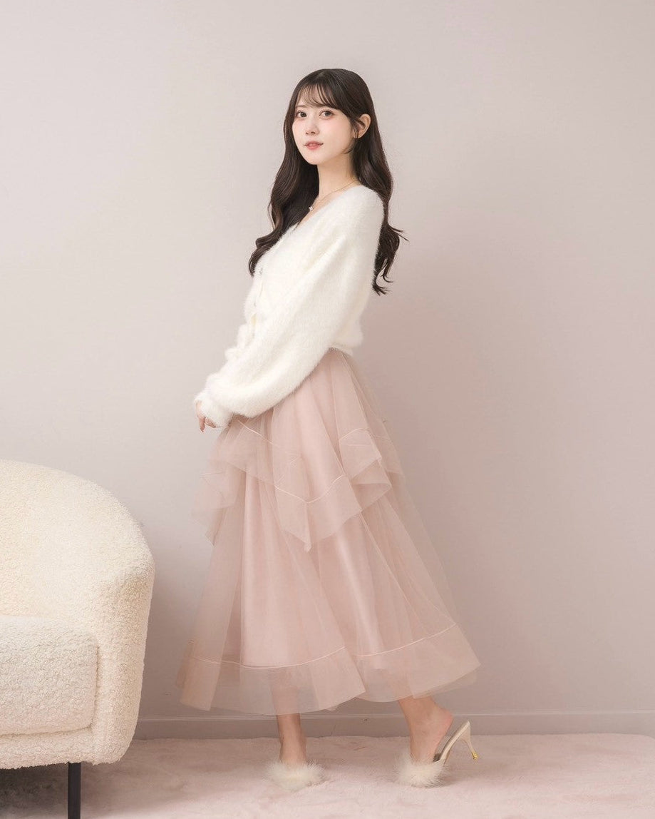 モデル身長:164cm / 着用カラー:ピンク