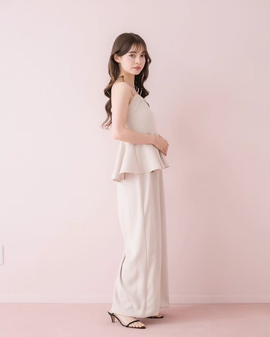 モデル身長:153cm / 着用カラー:ベージュ
