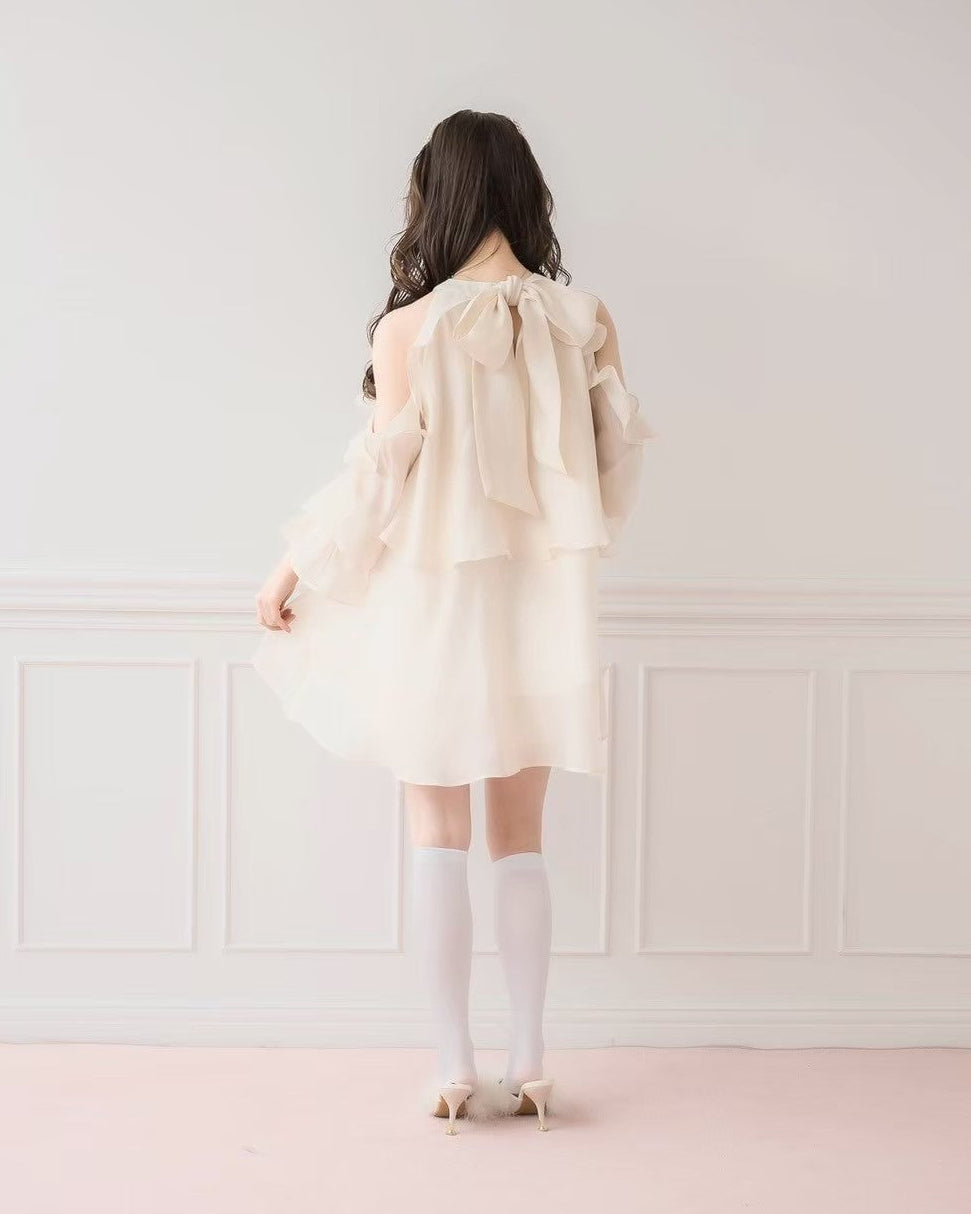 モデル身長:153cm/着用カラー:アイボリー
