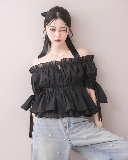 モデル身長：157cm / 着用カラー：ブラック