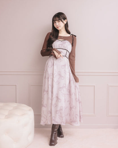 モデル身長：159cm / 着用カラー：ブラウン