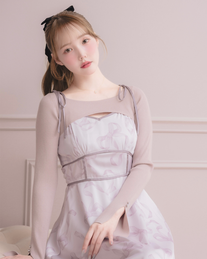 モデル身長：166cm / 着用カラー：ピンク