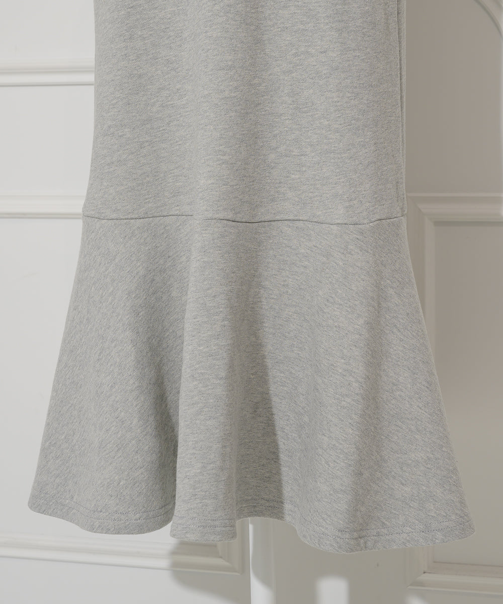 Off-shoulder Sweatshirt Dress