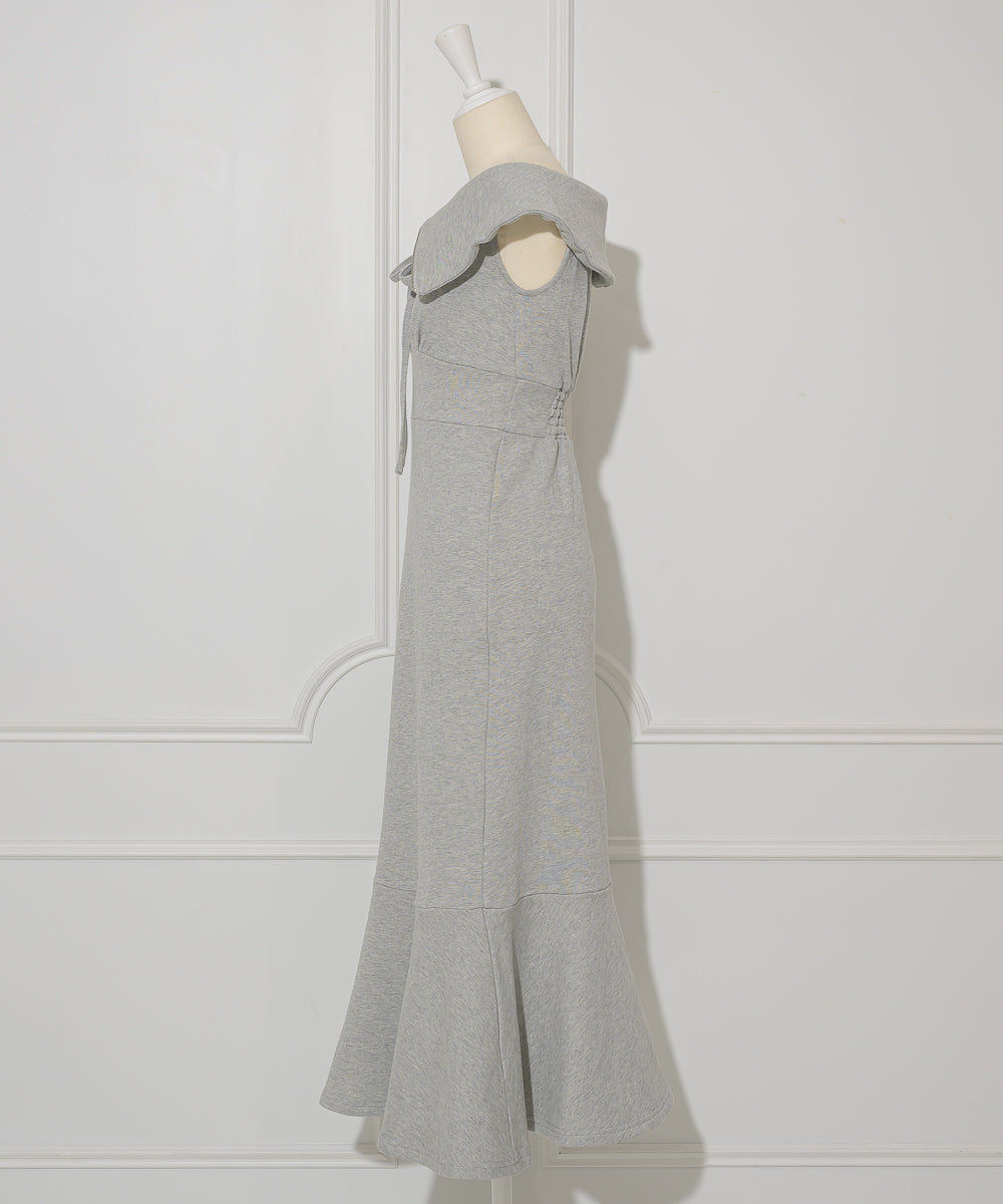 Off-shoulder Sweatshirt Dress