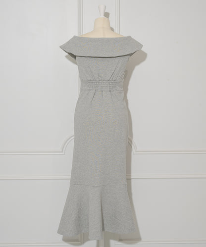 Off-shoulder Sweatshirt Dress