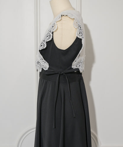 Lace Cape Dress