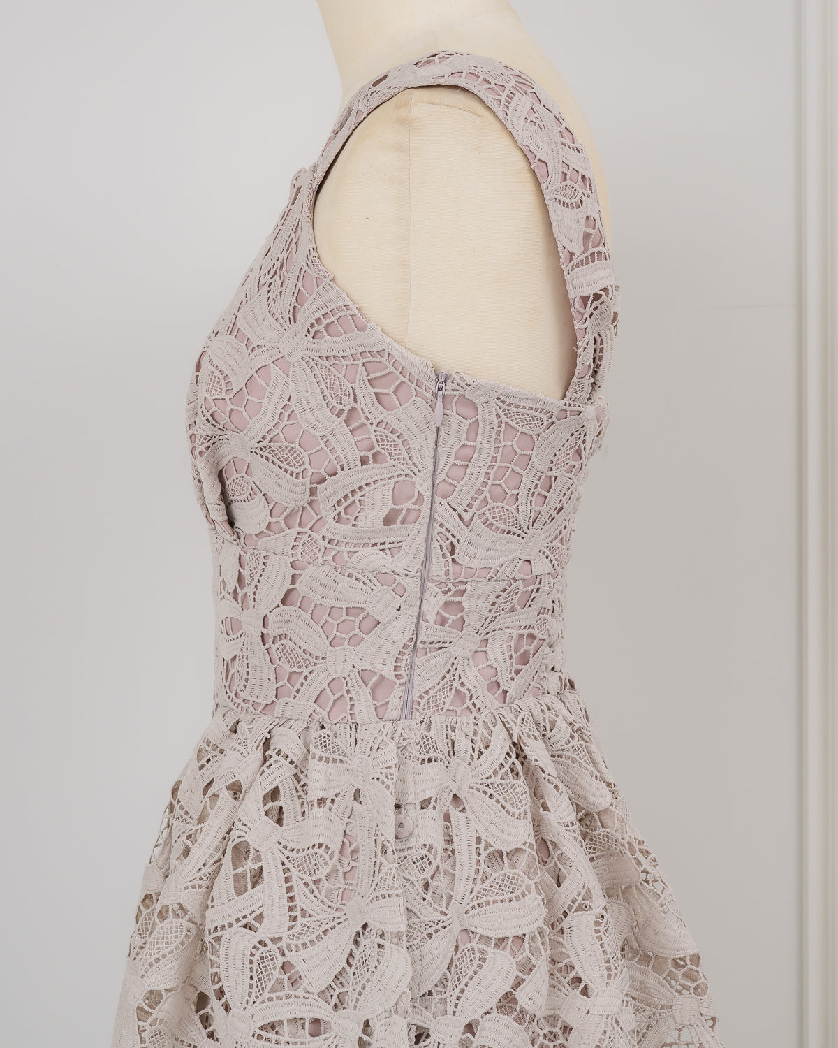Ribbon Lace Short Romper – DOLCELICHE（ドルチェリーチェ）
