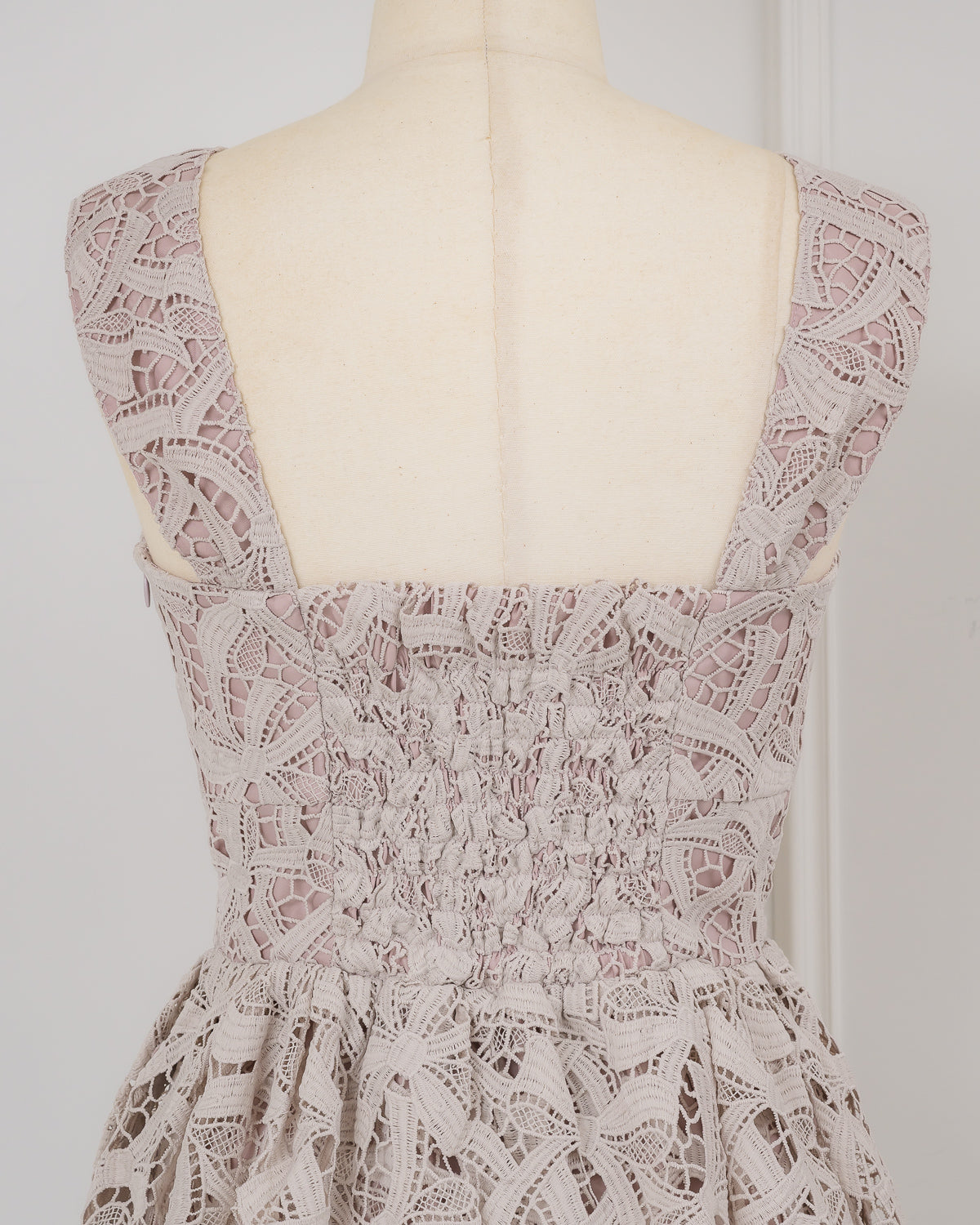 Ribbon Lace Short Romper – DOLCELICHE（ドルチェリーチェ）