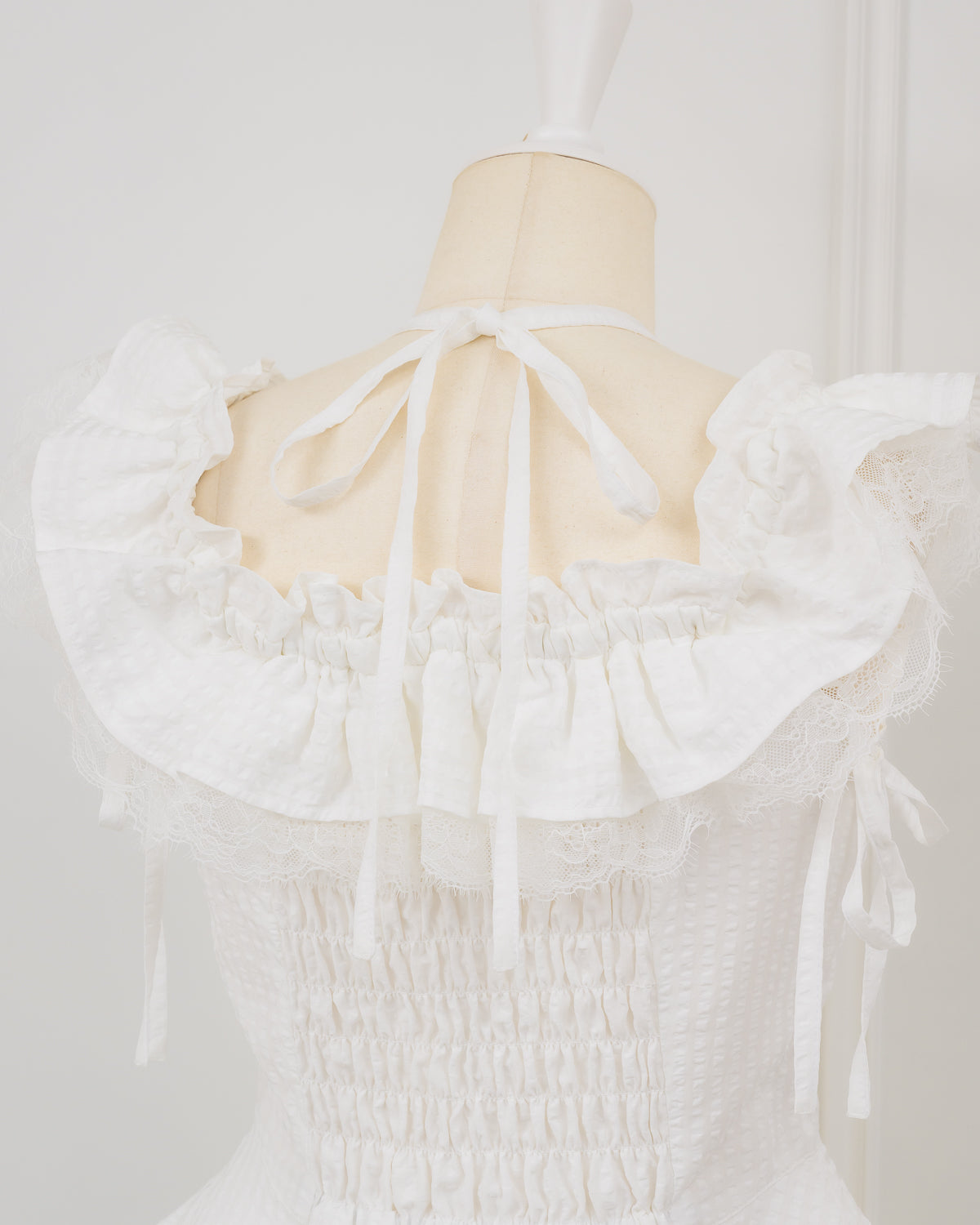 Lace Frill Blouse – DOLCELICHE（ドルチェリーチェ）