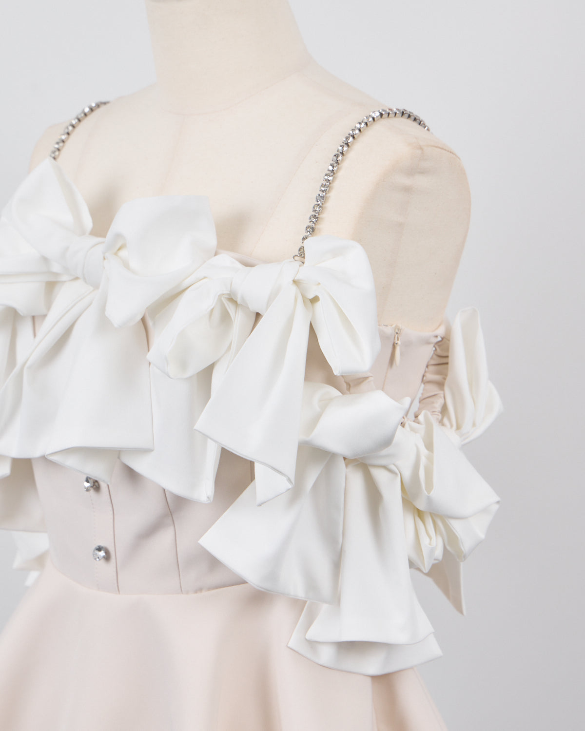Multi Ribbon Peplum Tops – DOLCELICHE（ドルチェリーチェ）