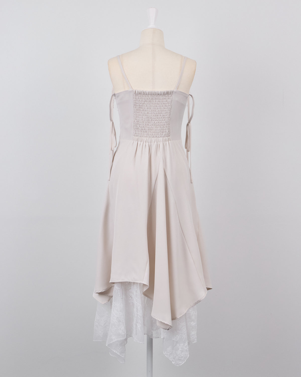 Asymmetric Lace Layered Dress – DOLCELICHE（ドルチェリーチェ）