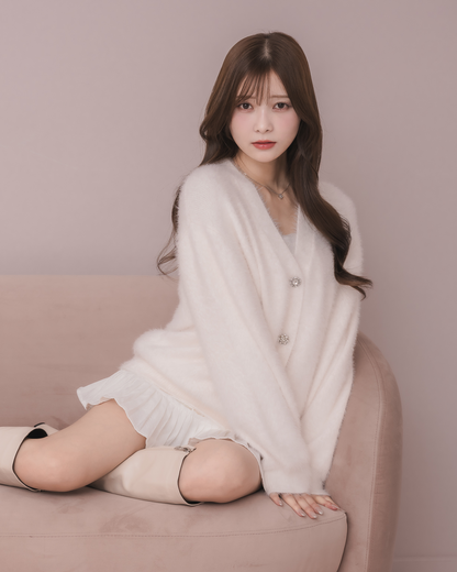 モデル身長：160cm / 着用カラー：ピンク