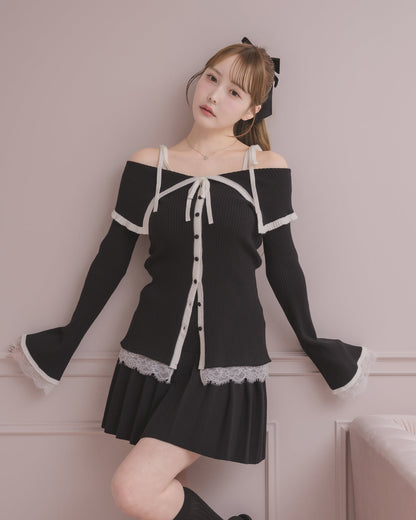 モデル身長：166cm / 着用カラー：ブラック