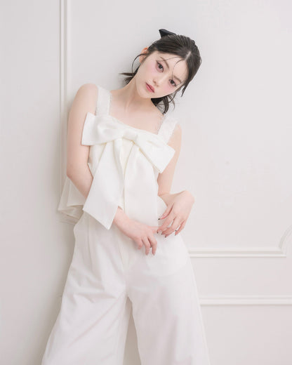 モデル身長：157cm / 着用カラー：ホワイト