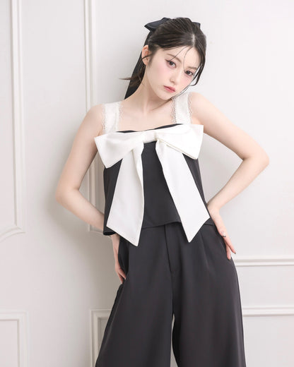 モデル身長：157cm / 着用カラー：ブラック