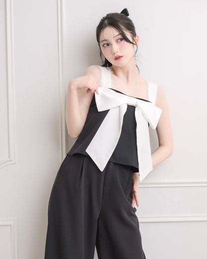 モデル身長：157cm / 着用カラー：ブラック
