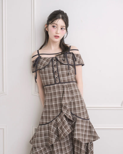 モデル身長：157cm / 着用カラー：ブラウン