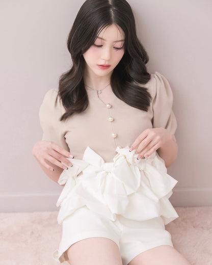 モデル身長：157cm / 着用カラー：ピンク