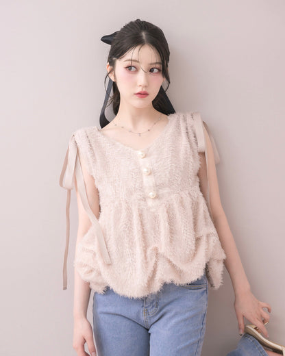 モデル身長：157cm / 着用カラー：ピンク