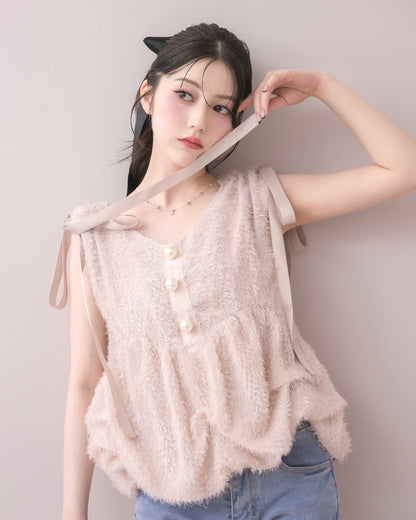 モデル身長：157cm / 着用カラー：ピンク