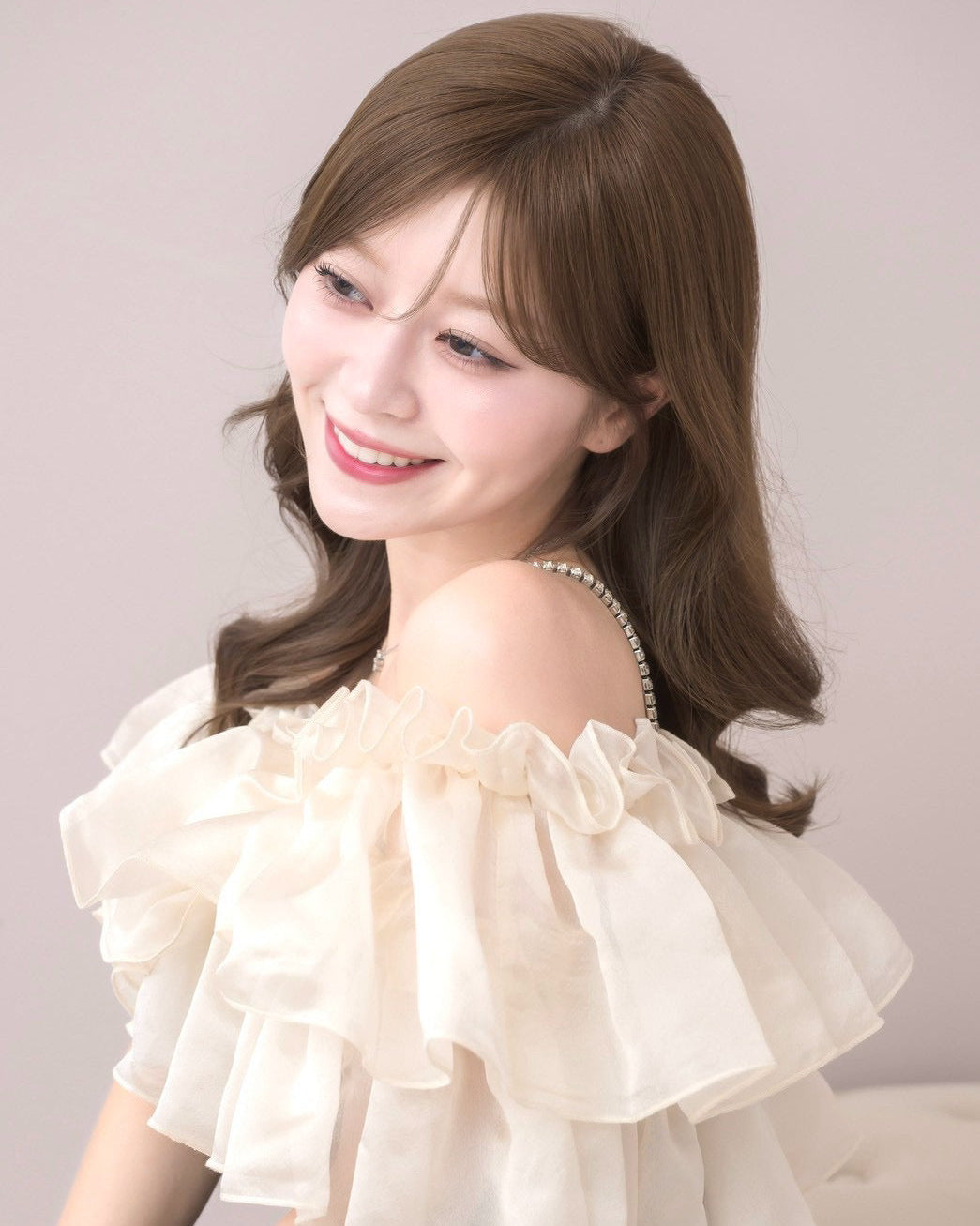モデル身長：155cm / 着用カラー：ブラック