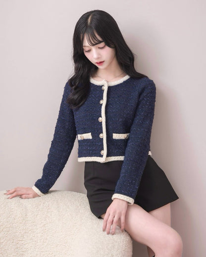 モデル身長：164cm / 着用カラー：ネイビー