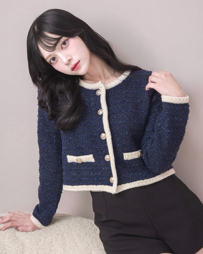 モデル身長：164cm / 着用カラー：ネイビー