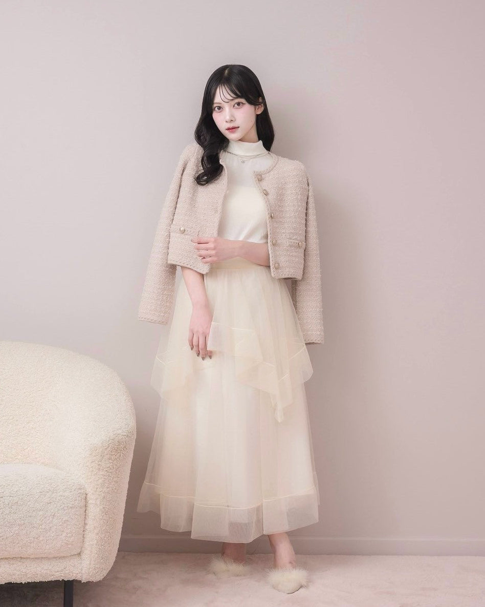 モデル身長：164cm / 着用カラー：ピンク
