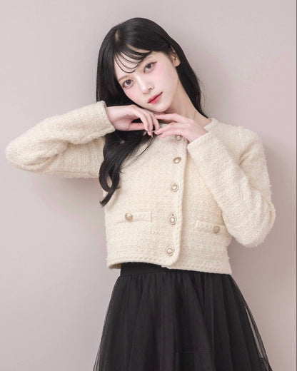 モデル身長：164cm / 着用カラー：アイボリー