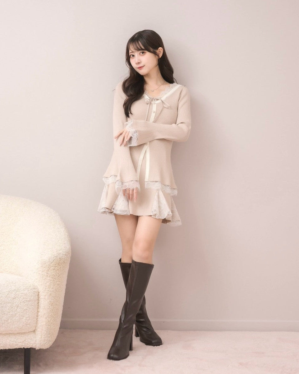 モデル身長：159cm / 着用カラー：ピンク