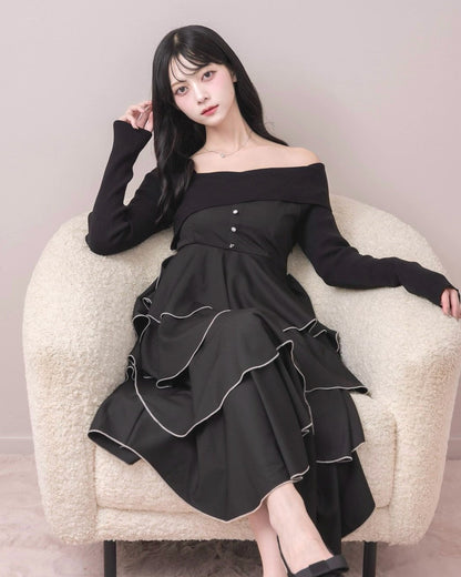 モデル身長：164cm / 着用カラー：ブラック