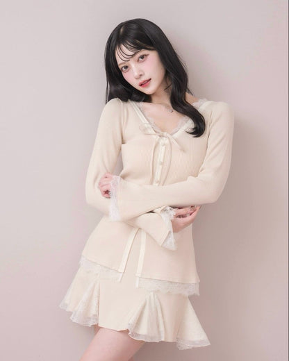 モデル身長：164cm / 着用カラー：ライトベージュ