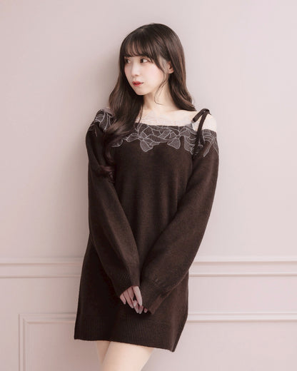 モデル身長：159cm / 着用カラー：ブラウン
