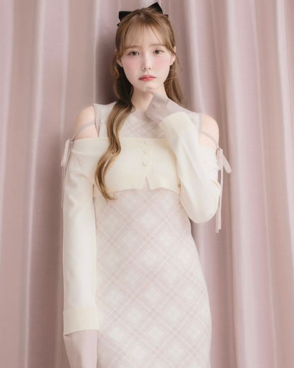 モデル身長：166cm / 着用カラー：ピンク