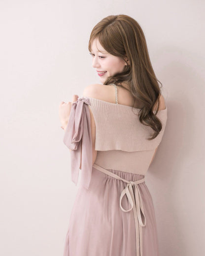 モデル身長：155cm / 着用カラー：ピンク