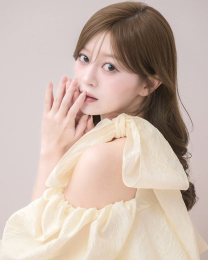モデル身長：155cm / 着用カラー：バニラ