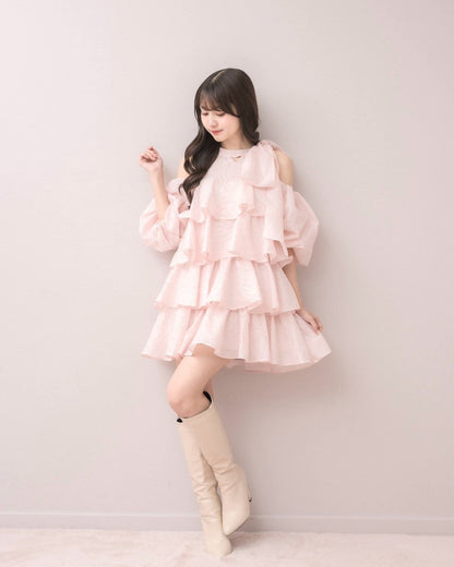 モデル身長：159cm / 着用カラー：ピンク