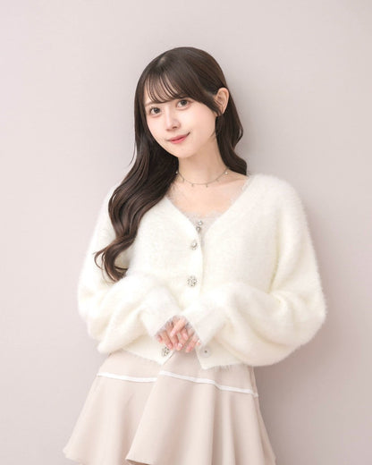 モデル身長：159cm / 着用カラー：ホワイト