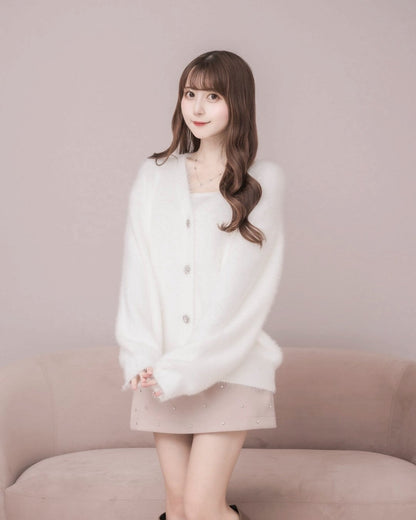 モデル身長：159cm / 着用カラー：ホワイト