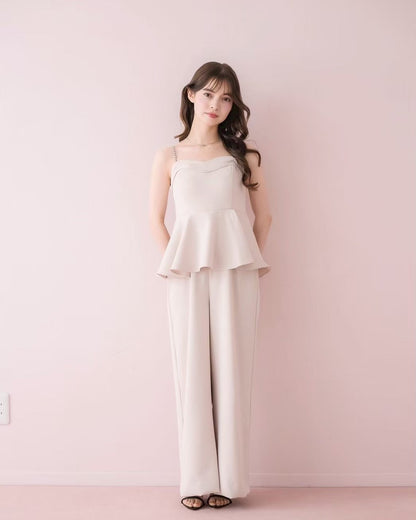 モデル身長：153cm / 着用カラー：ベージュ