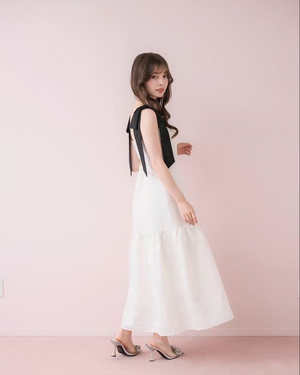 Ribbon Jacquard Dress – DOLCELICHE（ドルチェリーチェ）