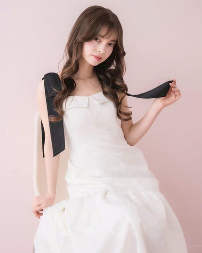 モデル身長：153cm / 着用カラー：アイボリー