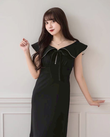 モデル身長：159cm/着用カラー：ブラック