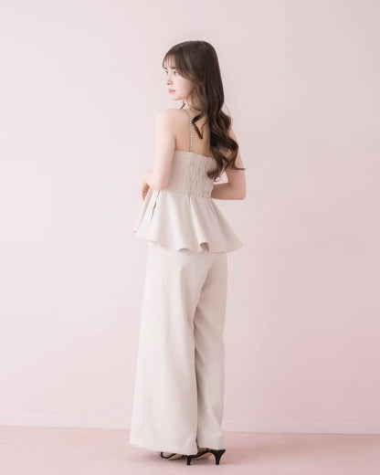 モデル身長：153cm / 着用カラー：ベージュ