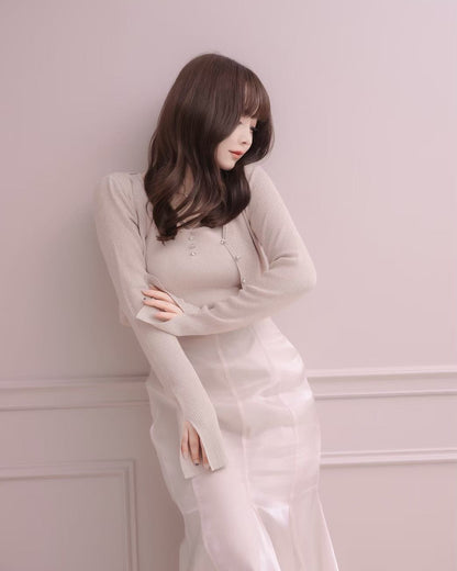モデル身長：151cm / 着用カラー：ピンク