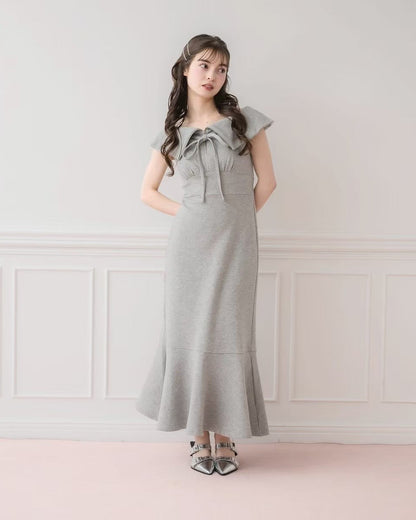 モデル身長：153cm/着用カラー：グレー