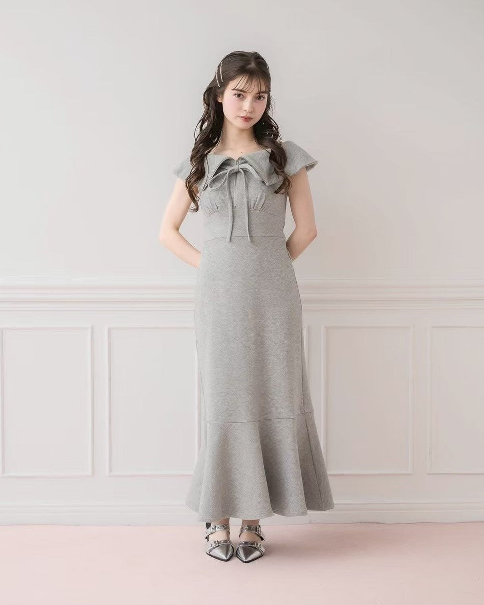モデル身長：153cm/着用カラー：グレー