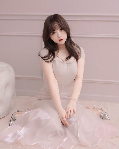 モデル身長：151cm / 着用カラー：ピンク