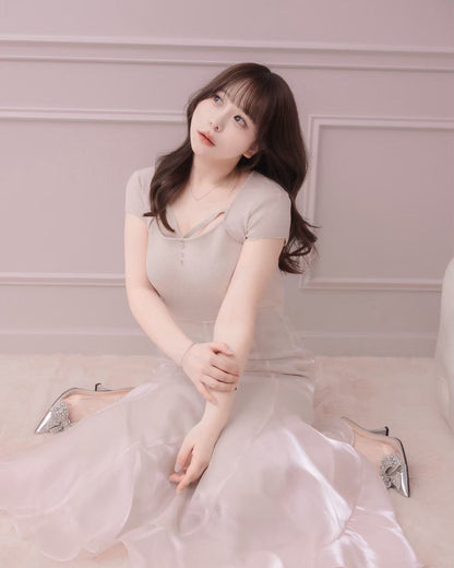 モデル身長：151cm / 着用カラー：ピンク