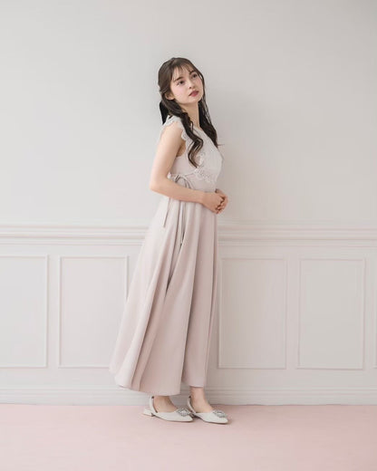 モデル身長：153cm/着用カラー：ピンクベージュ